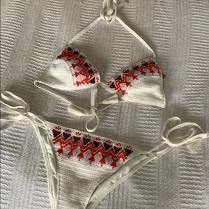 NWT Aerie crochet swim suit